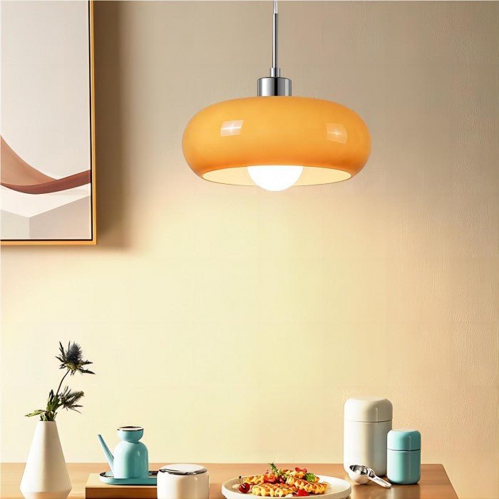 Glas Hanglamp Retro Nordisch Design