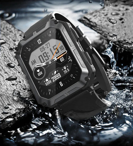Tactisch Herenhorloge Waterdicht en Sterk voor Buiten en Sport - Velinix
