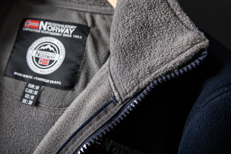 Fleece Jas Norway Stijl Ultra Warm en Zacht