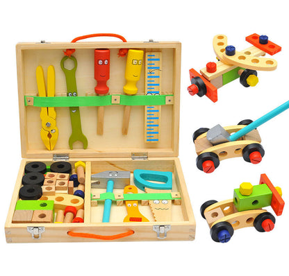 Kinderen Gereedschapsset Houten Montessori Speelgoed