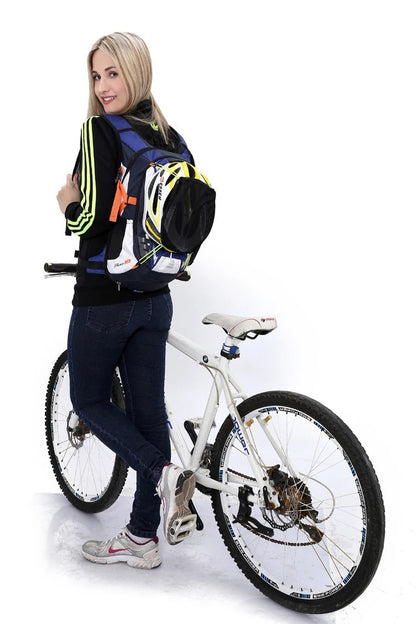 Fietsrugzak 18L met Waterzak en Regenhoes