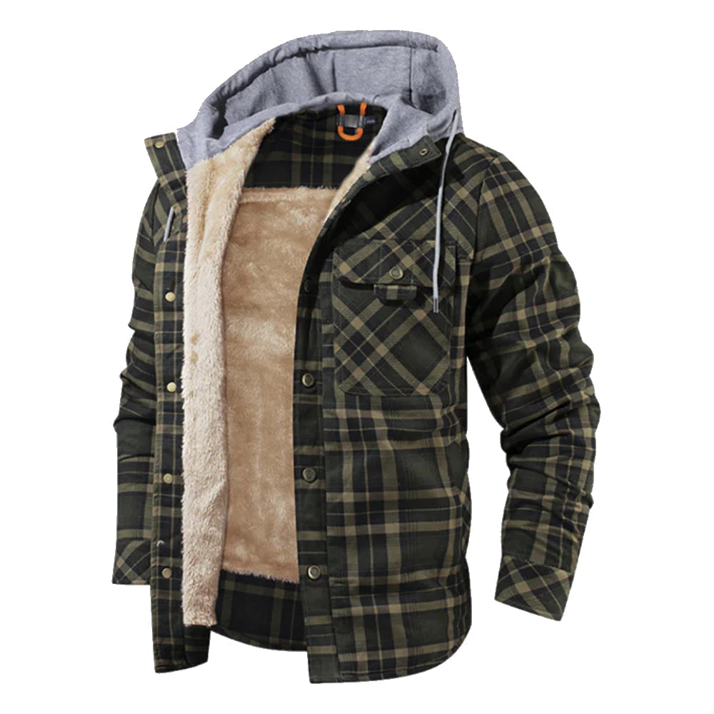 Duurzame Woodjacket Jas Met Comfortabele Pasvorm