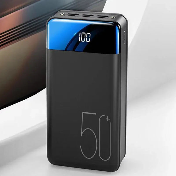 Krachtige Powerbank 50000 mAh Snel Opladen voor Laptop en Smartphone - Velinix