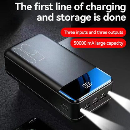 Krachtige Powerbank 50000 mAh Snel Opladen voor Laptop en Smartphone