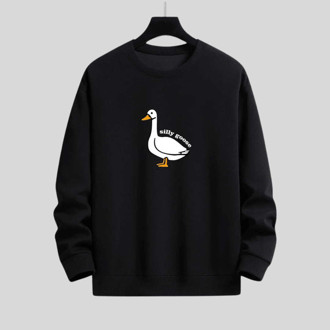 Leuke Streetwear Sweatshirt met Karakter voor Mannen en Vrouwen