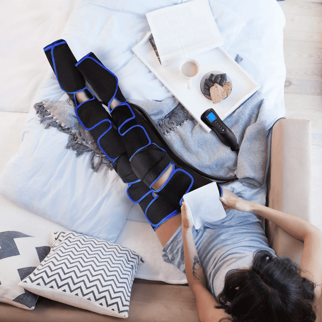 Beenmassage Apparaat 360° met Warmte voor Actieve Benen