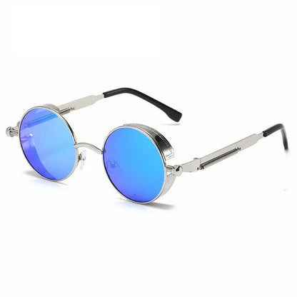 Ronde Zonnebril Unisex Vintage Stijl UV400 Bescherming