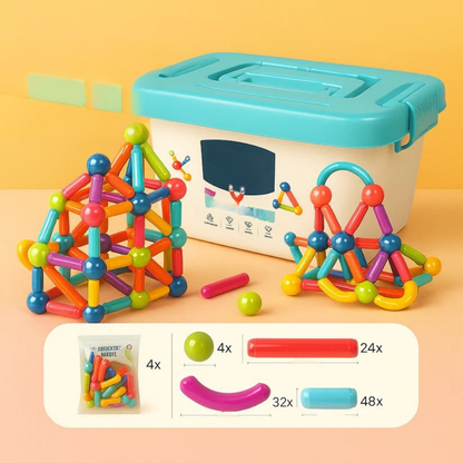 Magnetisch Bouwspeelgoed Educatief Constructie Speelset