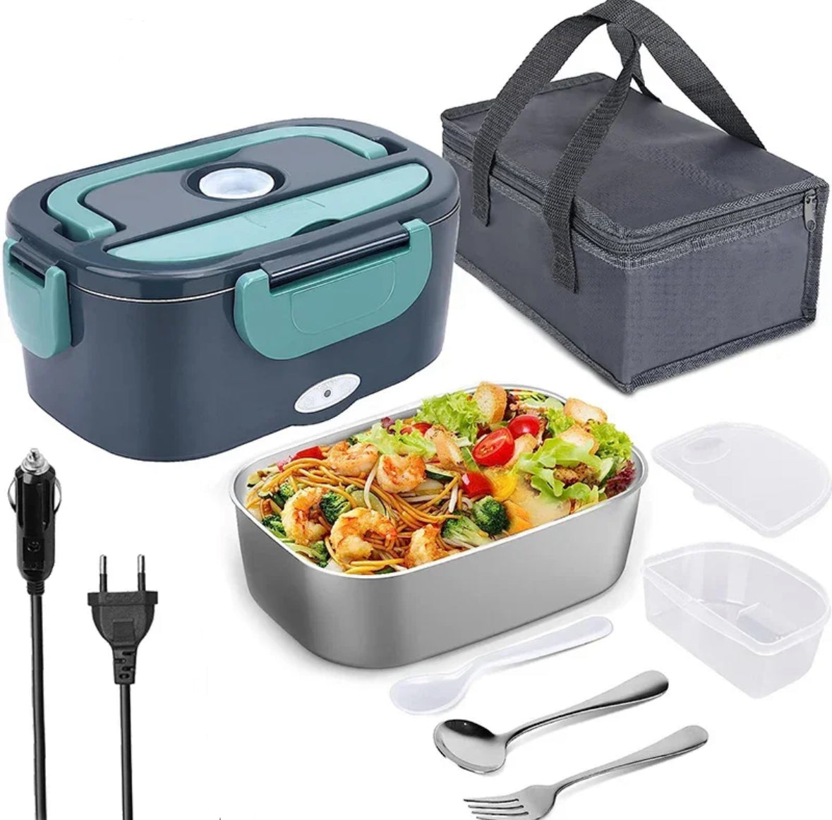 Beheizbare Lunchbox voor Warme Maaltijden - Velinix