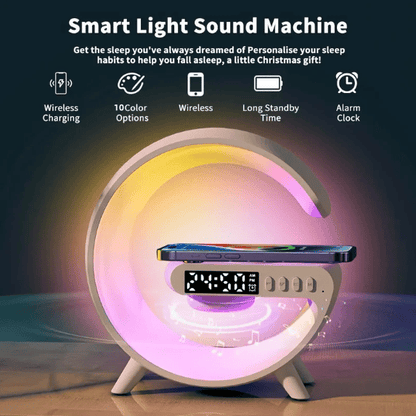 Bluetooth Speaker met Verlichting en Wekkerfunctie