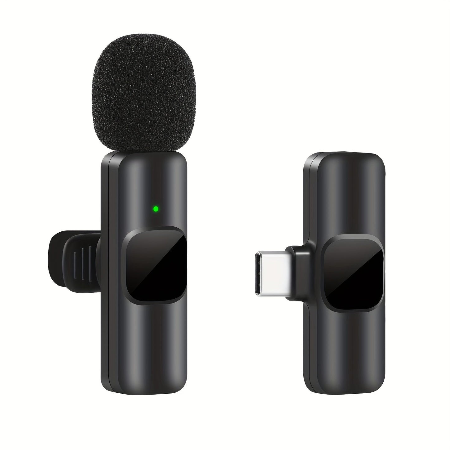 Draadloze Lavalier Microfoon voor Video en Livestream met Hoge Geluidskwaliteit - Velinix