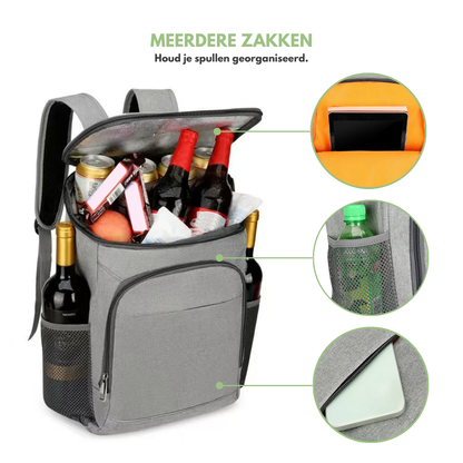 Isolatie Rugzak 30L Koeltas Voor Koud en Warm Eten en Drank