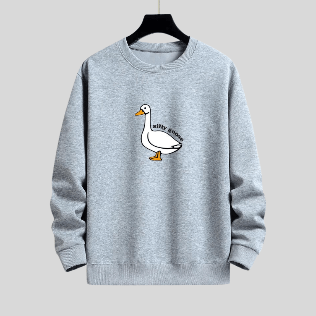 Leuke Streetwear Sweatshirt met Karakter voor Mannen en Vrouwen