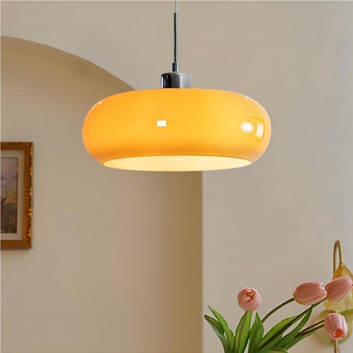 Glas Hanglamp Retro Nordisch Design