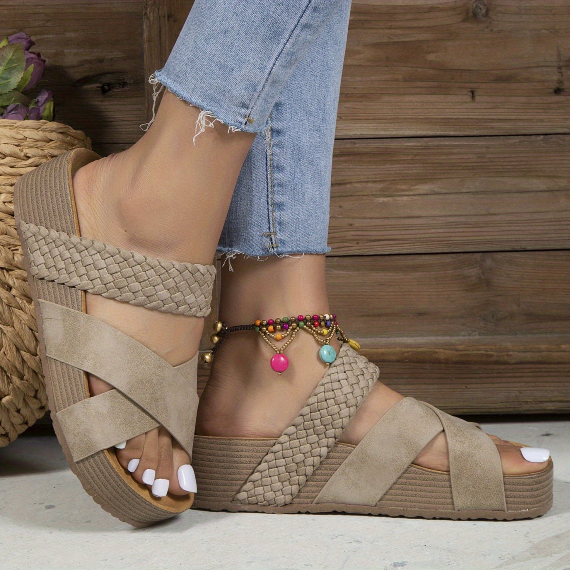 Ximena - Slip-On Sandalen Voor Dames - Snel & Lichtgewicht