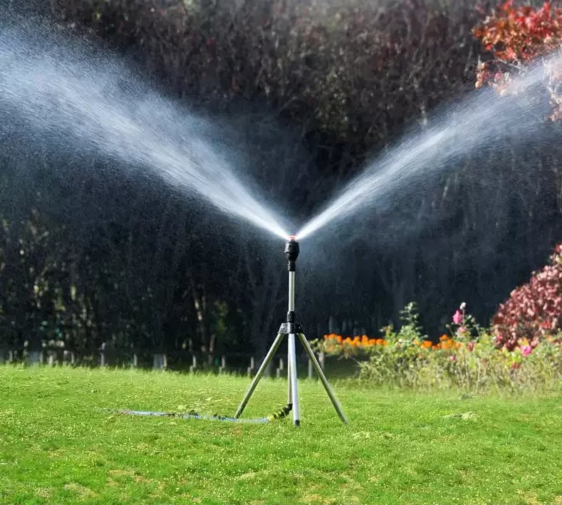 Tuinsproeier 360° RVS Statief voor Gazon en Tuin