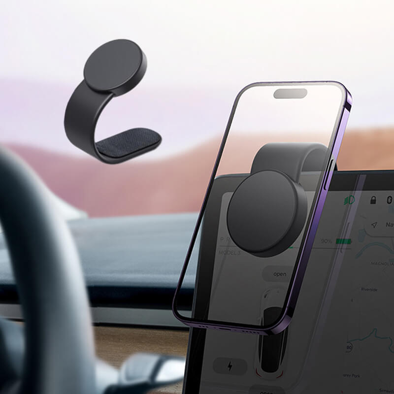 Magnetische Telefoonhouder met Oplader voor Auto