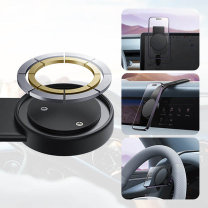 Magnetische Telefoonhouder met Oplader voor Auto