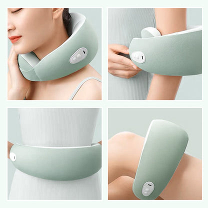 Verwarmingskussen Oplaadbaar met Nekmassage Fonkelend Comfortabel