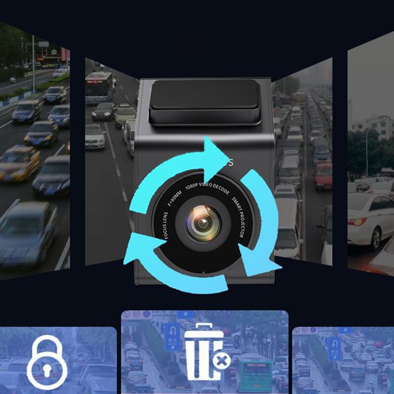 Dashcam Auto Focus voor Ritten en Veiligheid