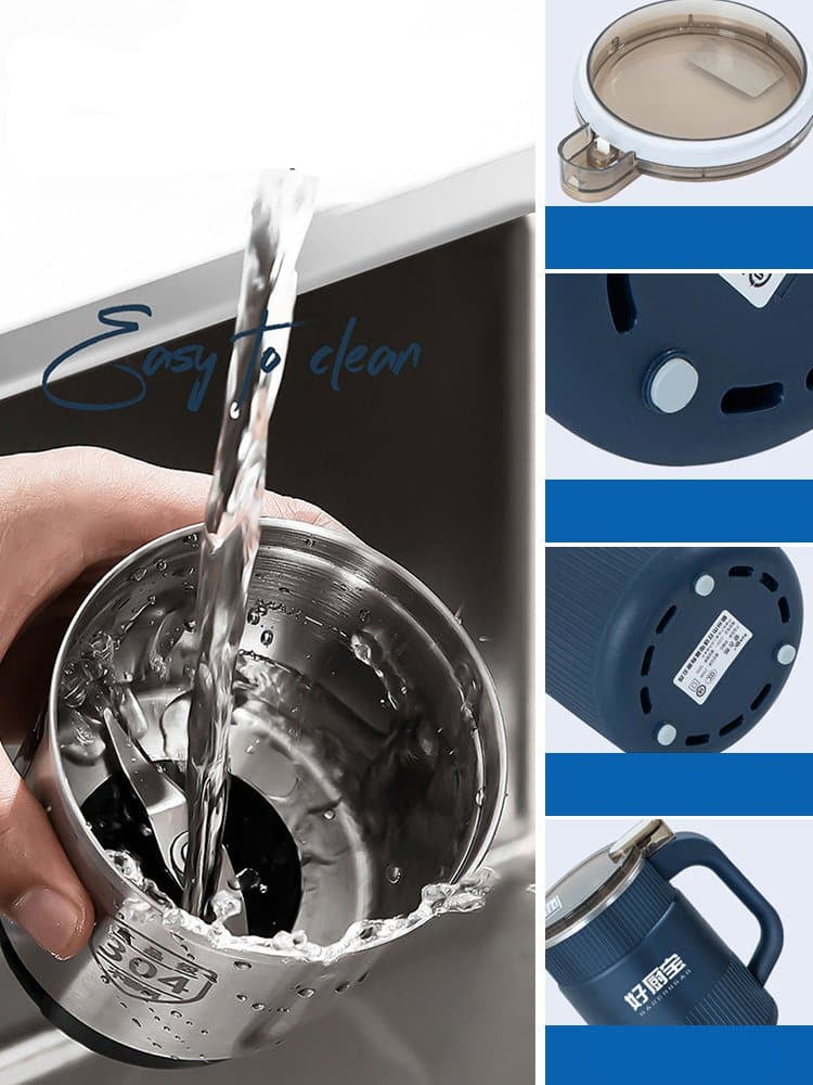 Draadloze Koffiemolen Compact Elegant Design
