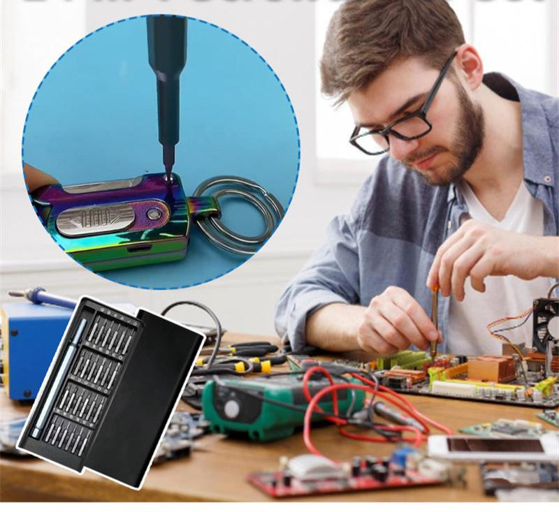 24-in-1 Schroevendraaierset Multitool voor Klussen en Reparatie