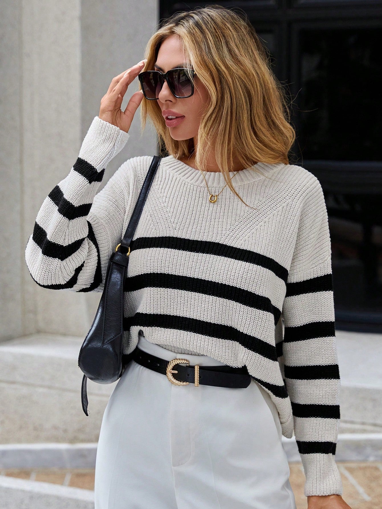 Velinix | Franse Stijl Trui Elegante Look - Velinix