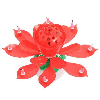 Lotus Kaars Unieke Vorm Veelkleurig Decoratief