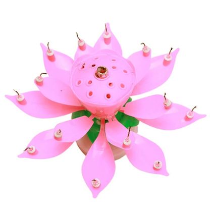 Lotus Kaars Unieke Vorm Veelkleurig Decoratief