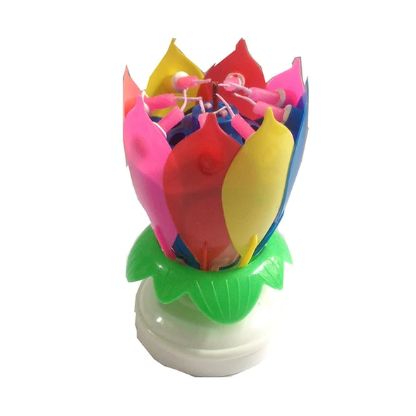 Lotus Kaars Unieke Vorm Veelkleurig Decoratief