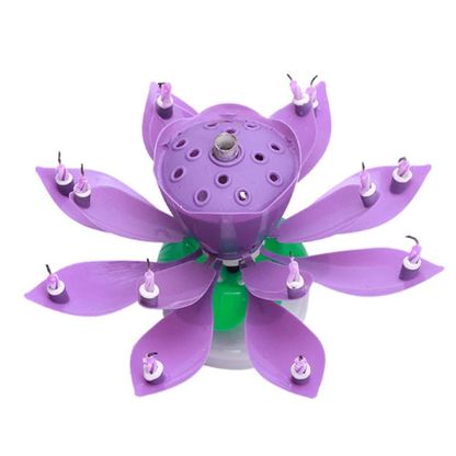 Lotus Kaars Unieke Vorm Veelkleurig Decoratief