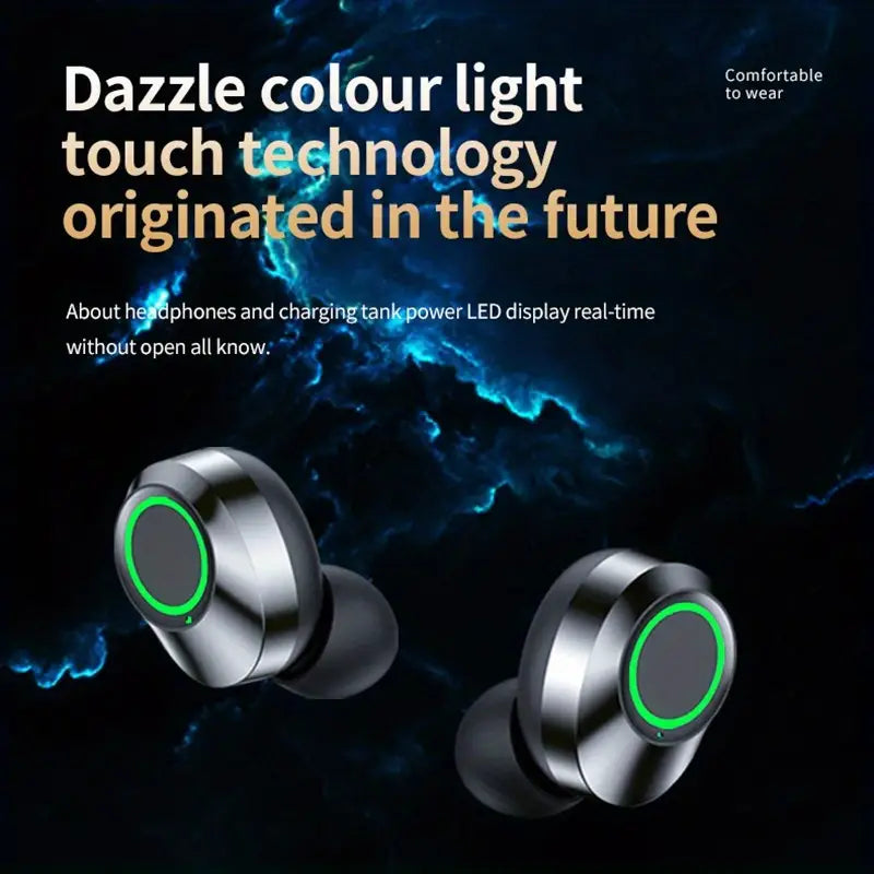 Draadloze Earbuds met Oplaadcase en Sterke Bass