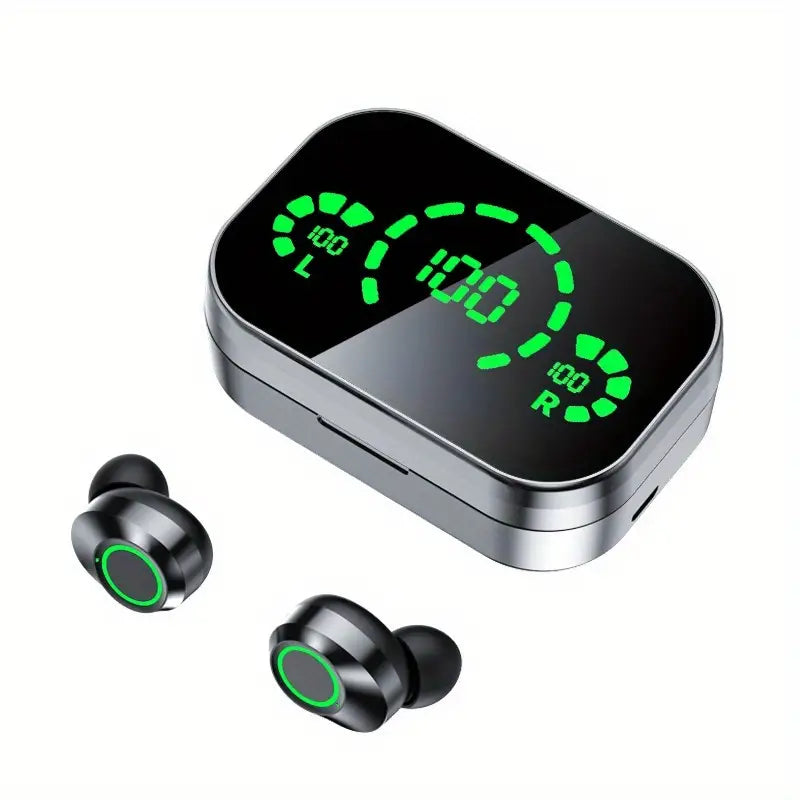 Draadloze Earbuds met Oplaadcase en Sterke Bass - Velinix