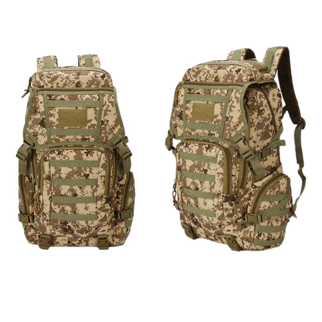 Tactische Rugzak 50L Waterdicht en Duurzaam voor Hiking en Outdoor