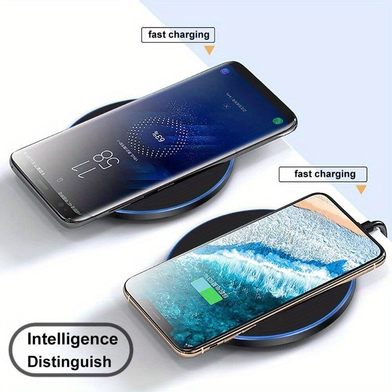 Draadloze Oplader 15W voor iPhone en Android, Snell en Strak Ontwerp