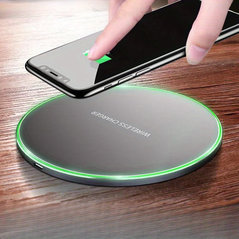Draadloze Oplader 15W voor iPhone en Android, Snell en Strak Ontwerp - Velinix
