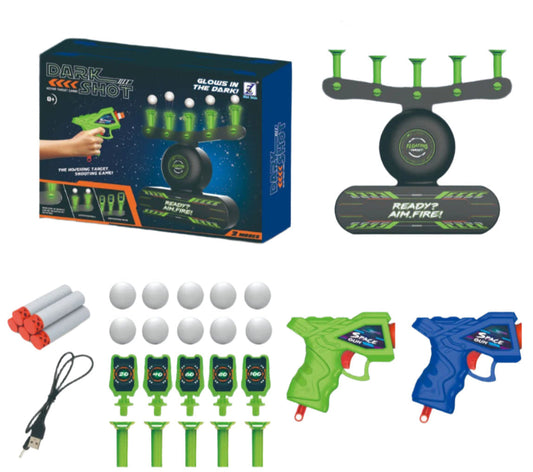 Glow-in-the-Dark Schietset voor Kinderen met Doelen - Velinix