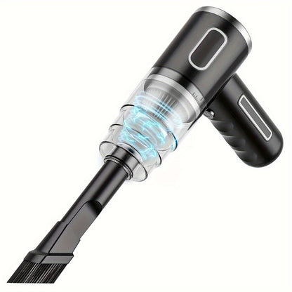 Draagbare Stofzuiger USB Oplaadbaar voor Auto en Thuis - Velinix