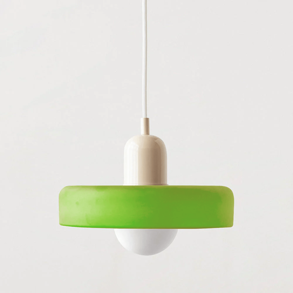 Kleurrijke Hanglamp Modern Glazen Design voor Woonkamer
