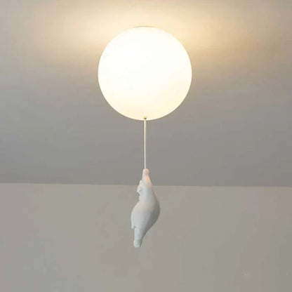 Kinder Plafondlamp Beer en Ballon Cloud Bear Speelkamer
