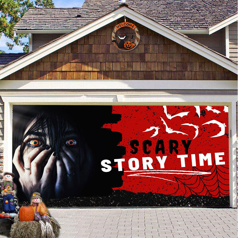 Halloween Garagedeur Shade Spookachtig Decoratie
