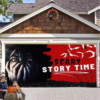 Halloween Garagedeur Shade Spookachtig Decoratie