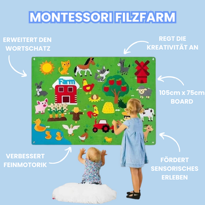 Montessori Leer- en Speelset 4-in-1 Houten Speelgoed