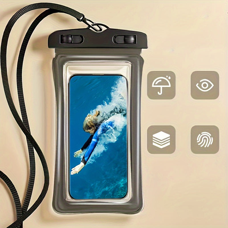 Waterdichte Telefoonhoes met Nekband voor Strand en Reizen - Velinix