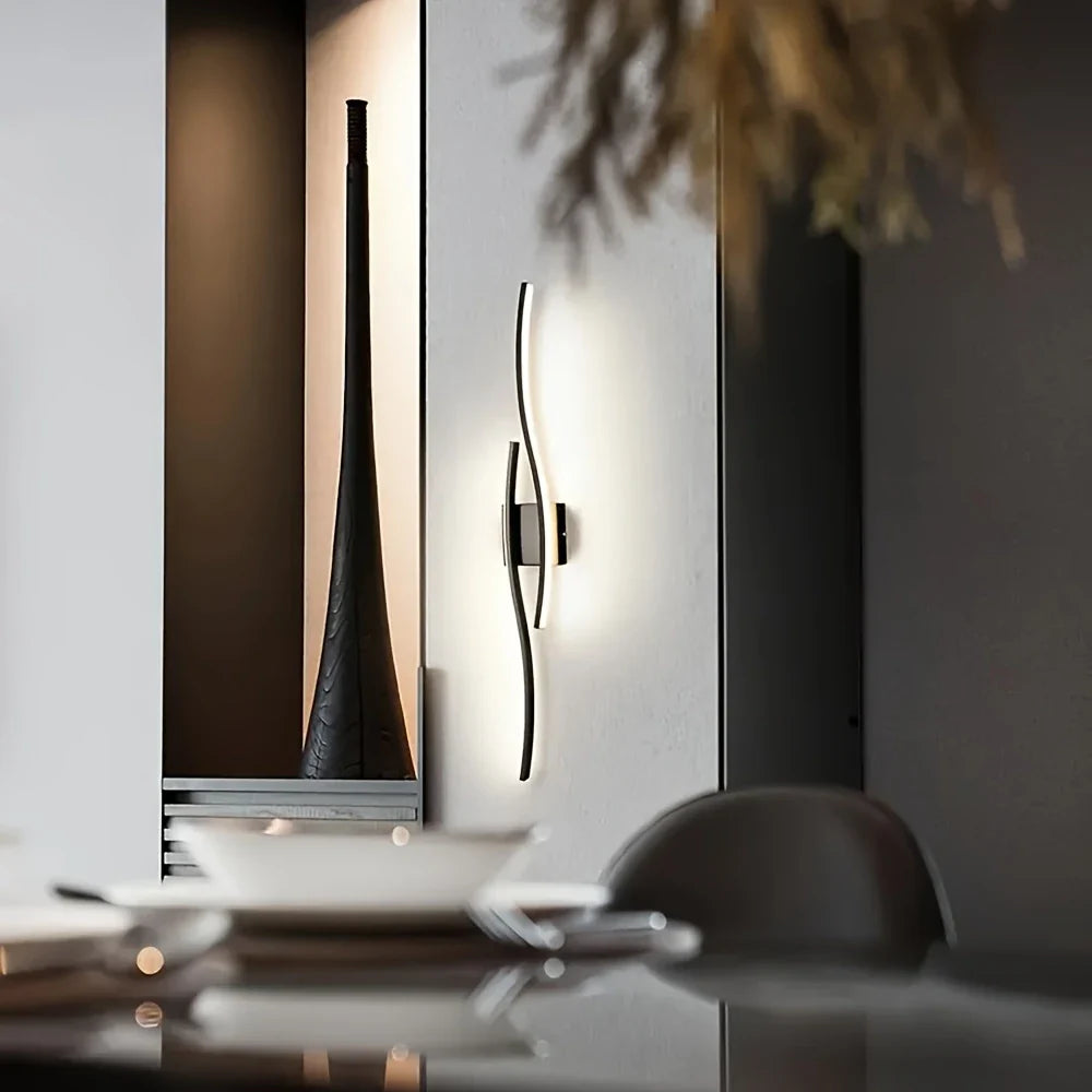 LED Wandlamp Glas Dimbaar Modern Design