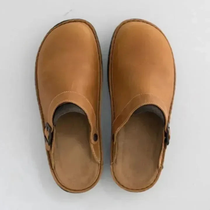 Leren Clogs Heren - Comfortabele Stijlvolle Dagelijkse Schoenen