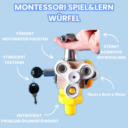 Montessori Leer- en Speelset 4-in-1 Houten Speelgoed
