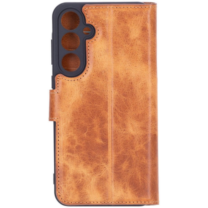 Telefoonhoesje Leer met Pasjeshouder en Kickstand
