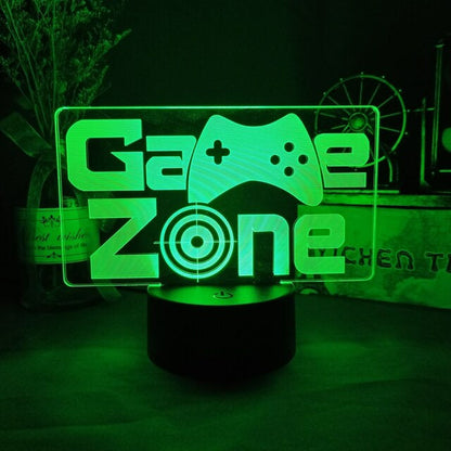 Gamer Lamp met 3D LED Verlichting voor Een Ultieme Game Ervaring