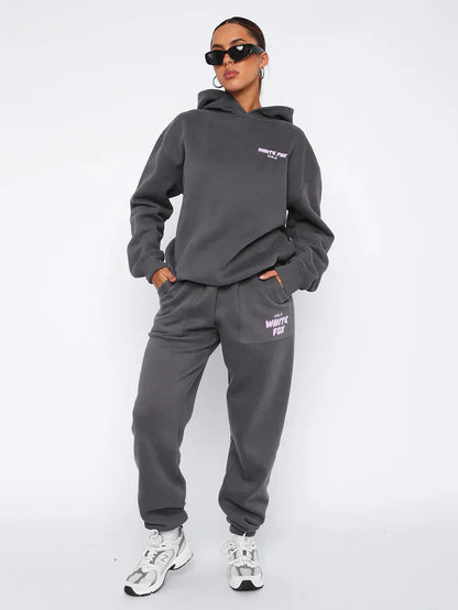 Dames Trainingspak Jogging Broek en Hoodie Set